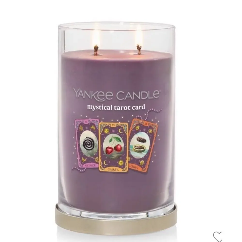 New Yankee Candle Mystical Tarot Card Large Jar Candle 2 Wick